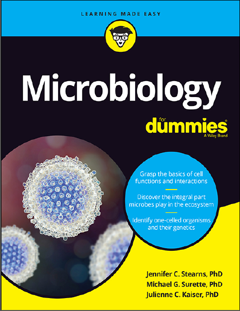 Book cover: Microbiology for dummies.