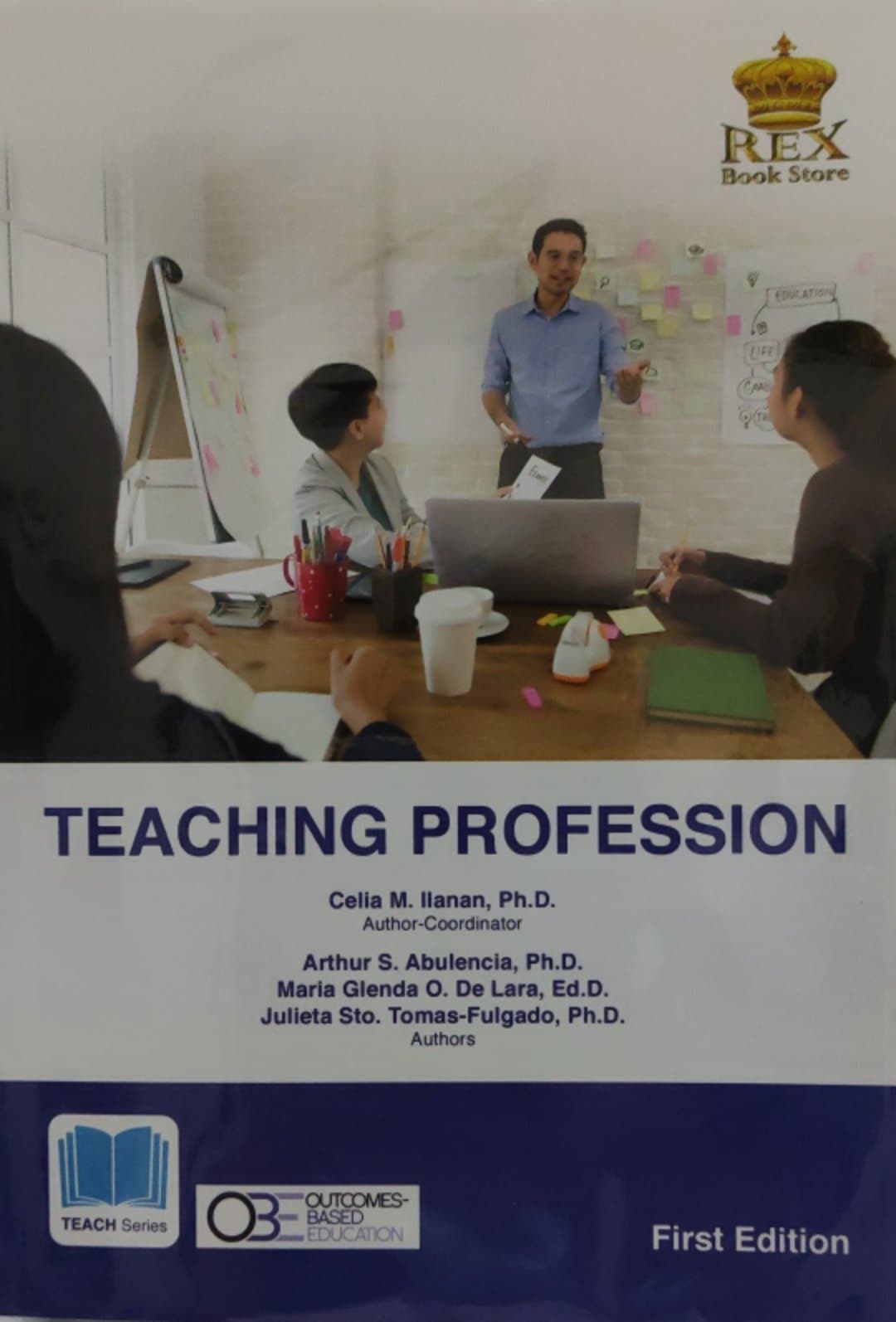 Book cover: Teaching profession