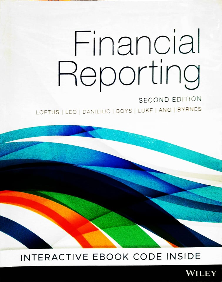 Book cover: Financial Reporting