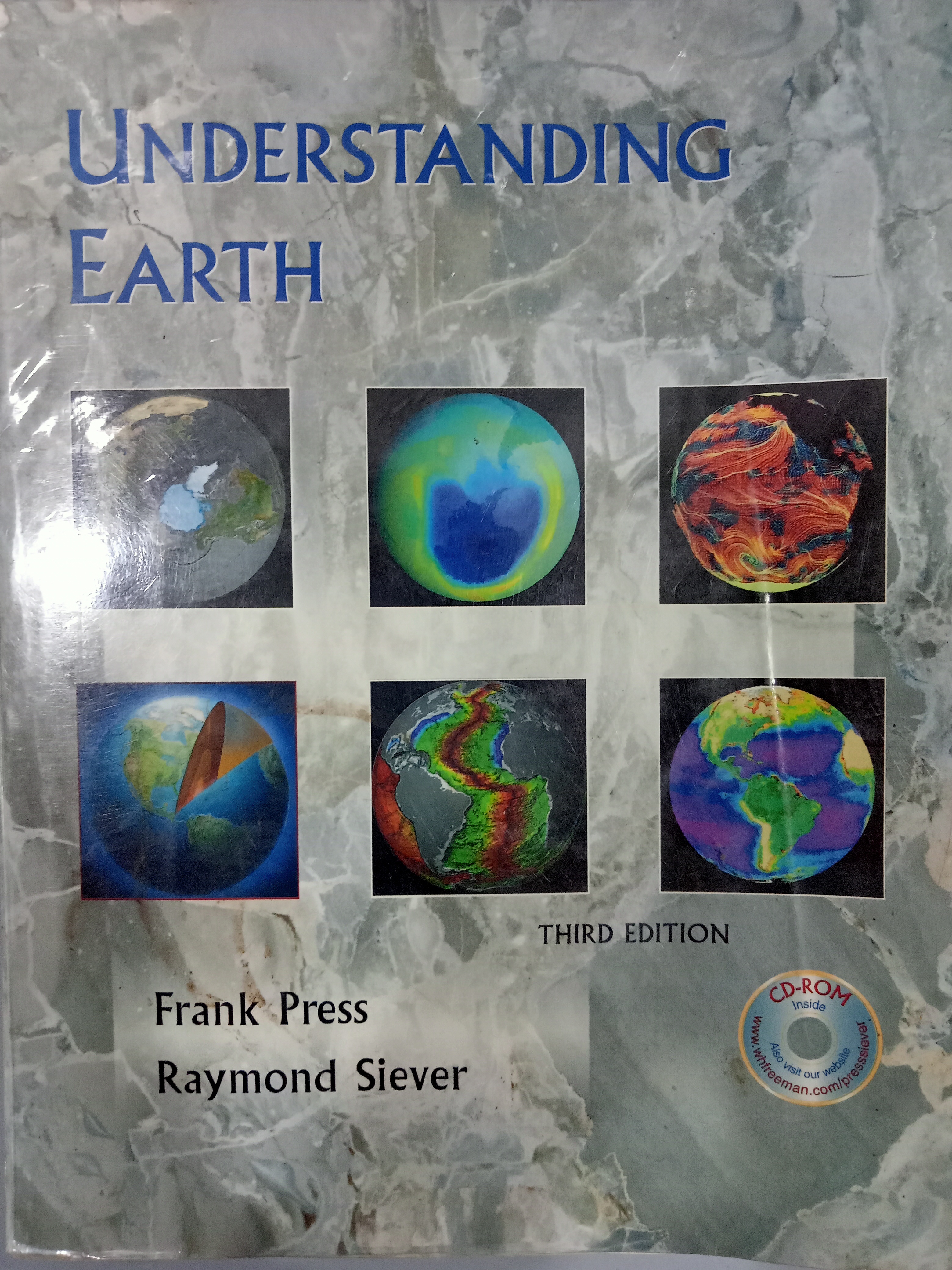 Book cover: Press : Understanding earth