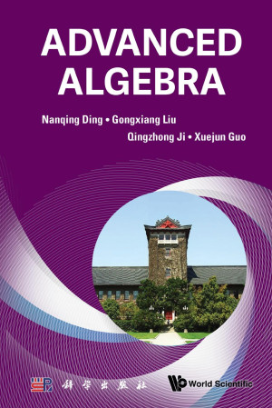 Book cover: Advanced algebra
