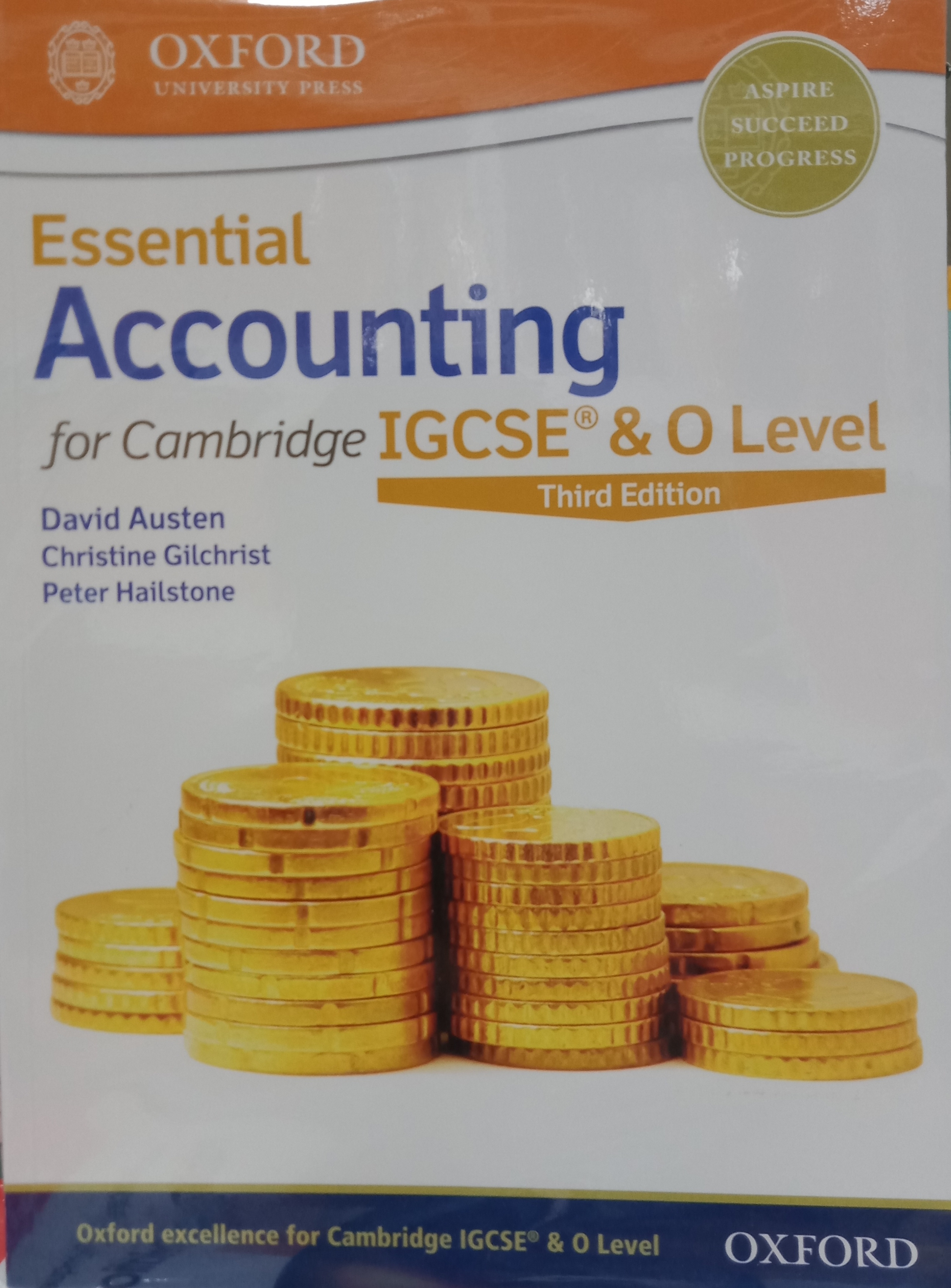 Book cover: Essential accounting for Cambridge IGCSE & O Level