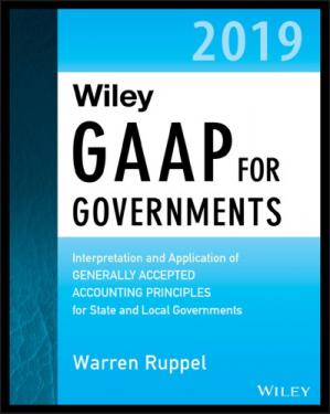 Book cover: Wiley GAAP for governments 2019: interpretation and application of generally accepted accounting principles for state and local governments.