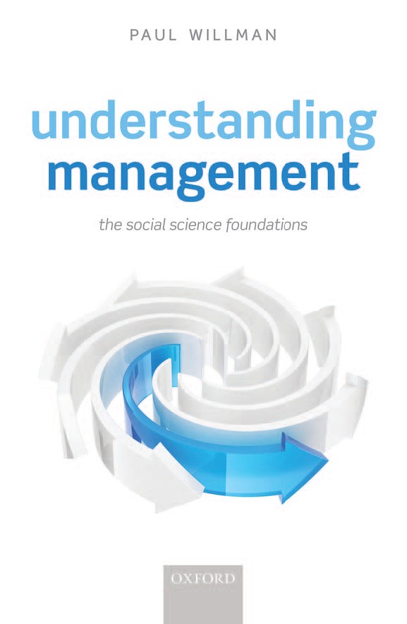 Book cover: Understanding management : the social science foundations