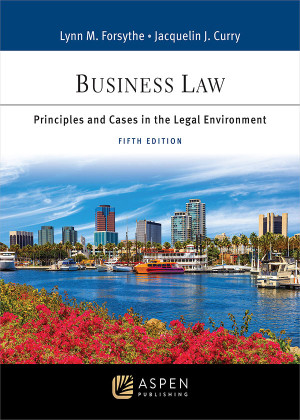 Book cover: Business law : principles and cases in the legal environment