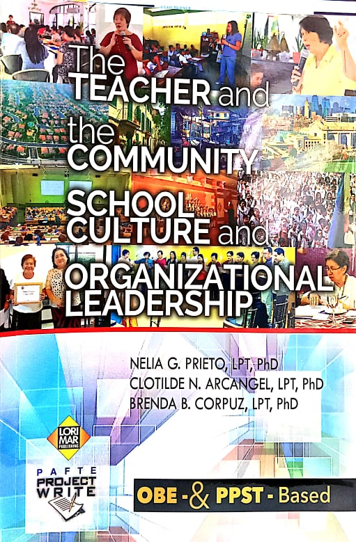 Book cover: The Teacher and the community school culture and organizational leadership