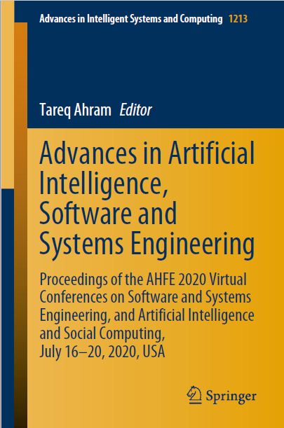 Book cover: Advances in artificial intelligence, software and systems engineering