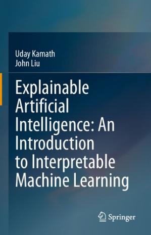 Book cover: Explainable artificial intelligence : an introduction to interpretable machine learning