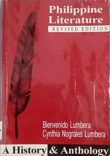 Book cover: Philippine literature: a history & anthology