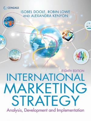 Book cover: International marketing strategy : analysis, development and implementation