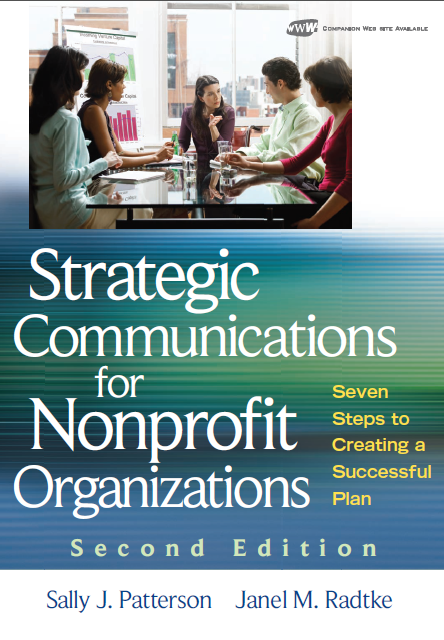 Book cover: Strategic communications for nonprofit organizations : seven steps to creating a successful plan