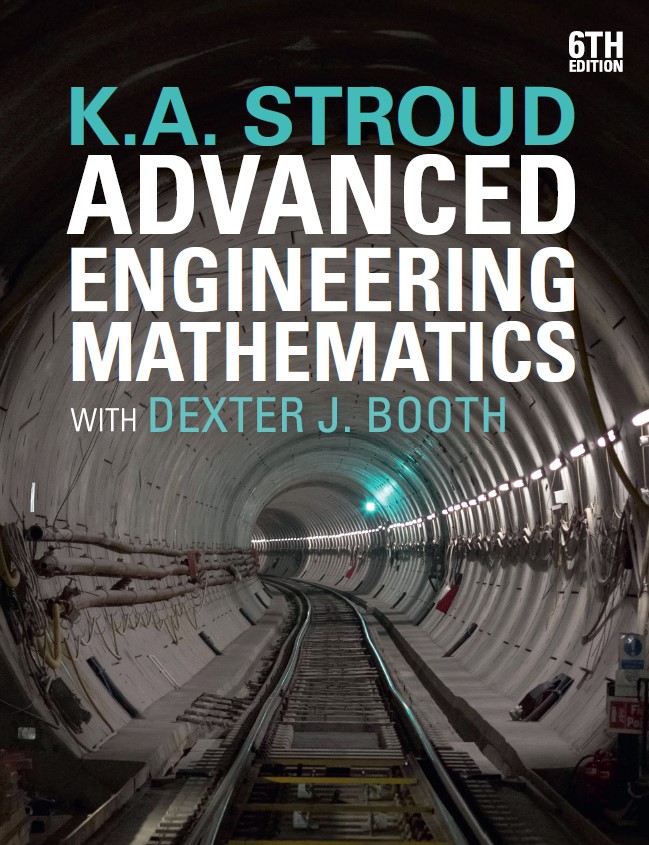 Book cover: Advanced engineering mathematics