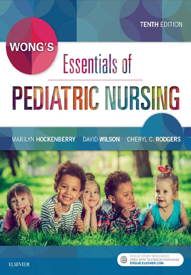 Book cover: Wong's essentials of pediatric nursing