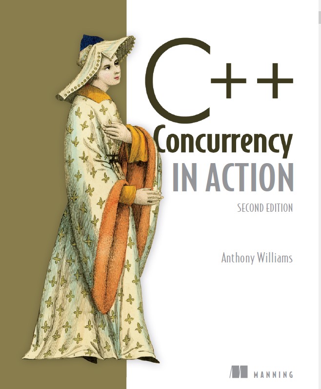 Book cover: C++ concurrency in action