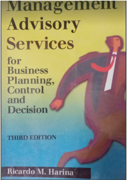 Book cover: Management advisory services for business planning, control and decision