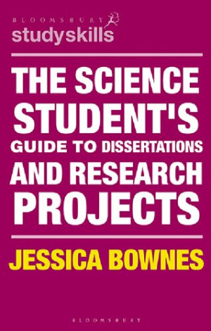 Book cover: The Science student’s guide to dissertations and research projects