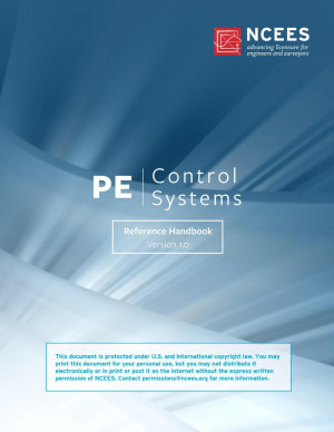 Book cover: Principles and practice of engineering pe control system reference handbook