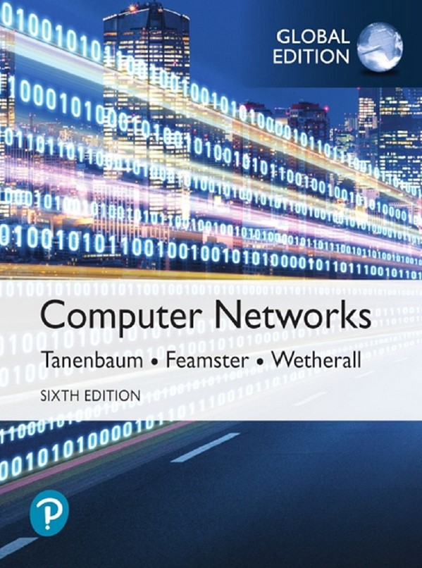 Book cover: Computer networks.