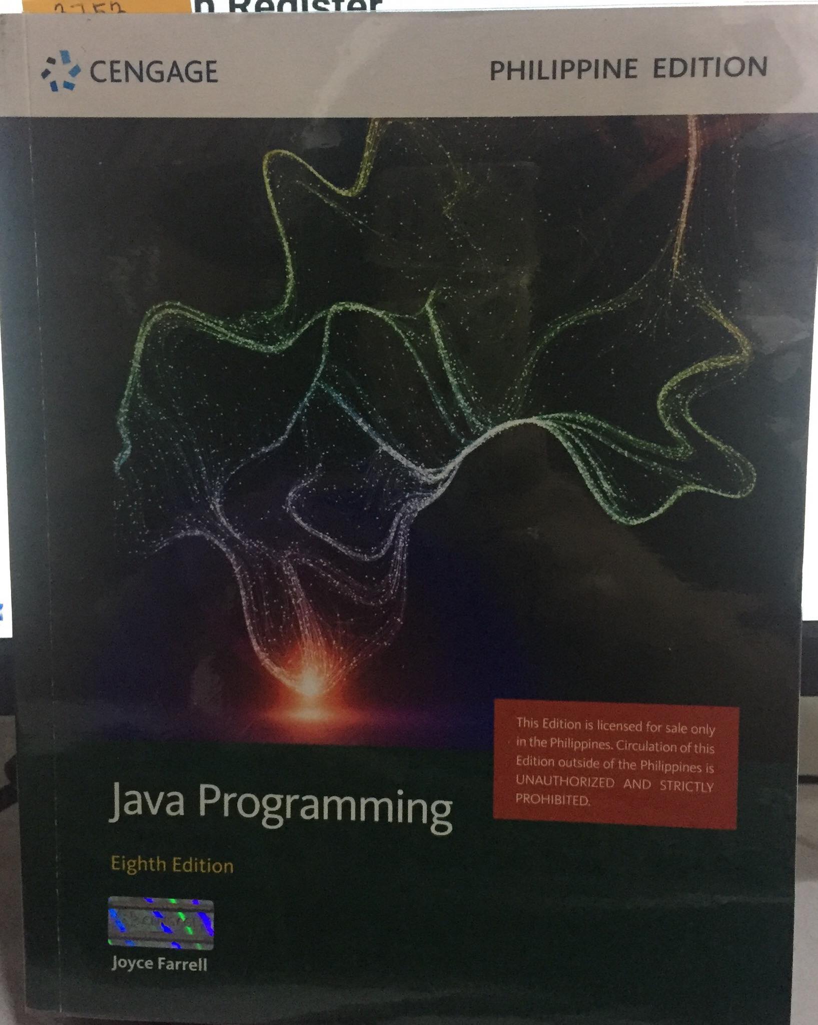 Book cover: Java programming