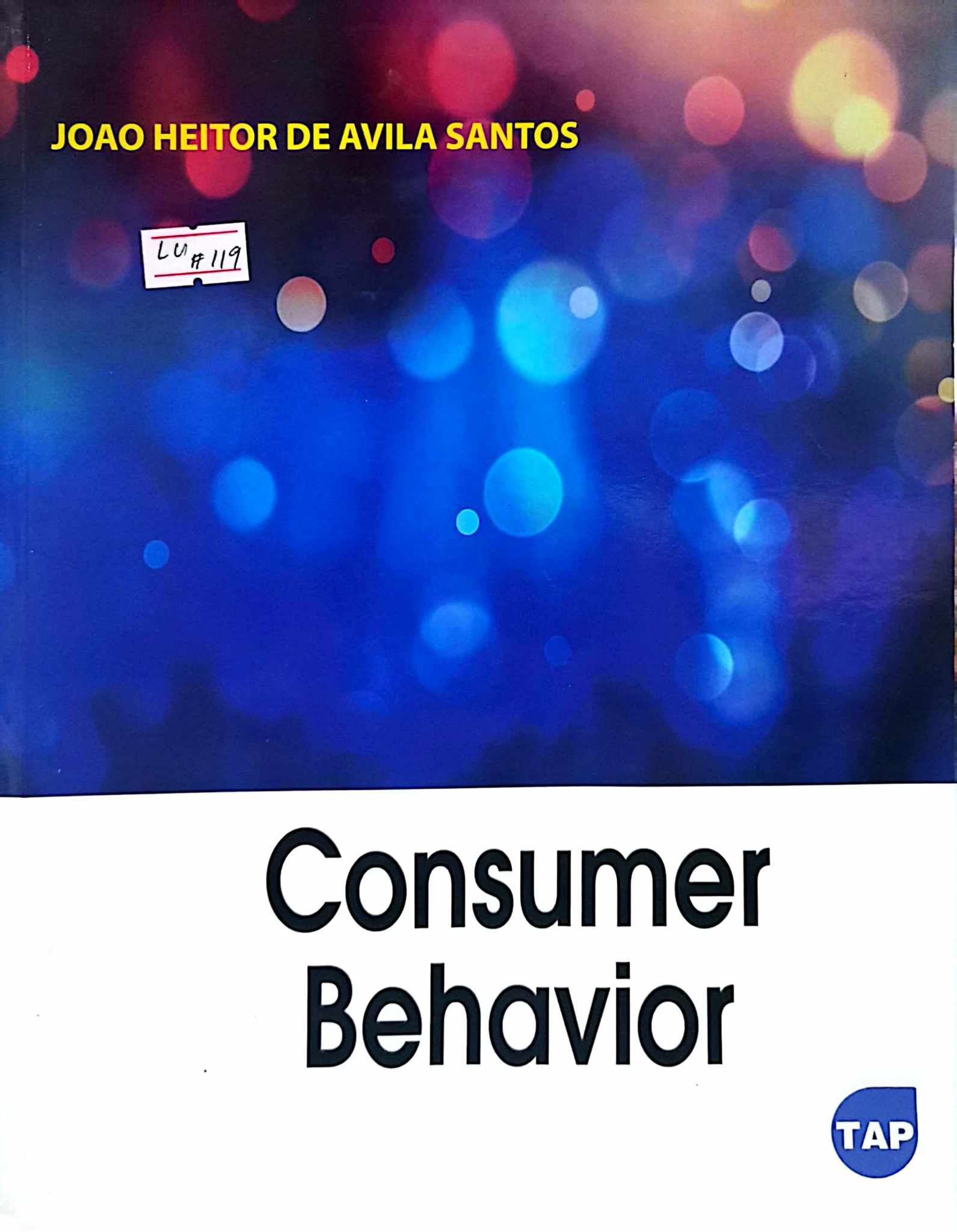 Book cover: Consumer behavior