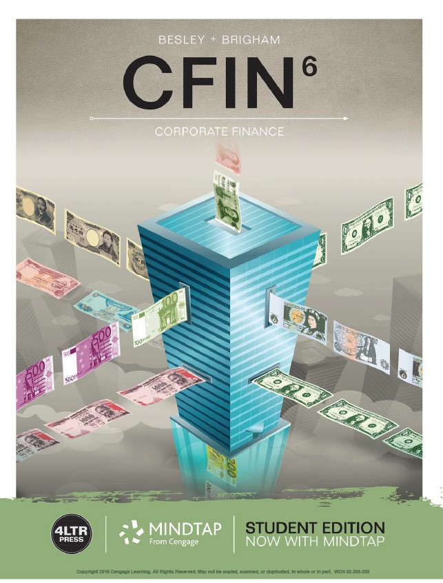 Book cover: CFIN6 : corporate finance
