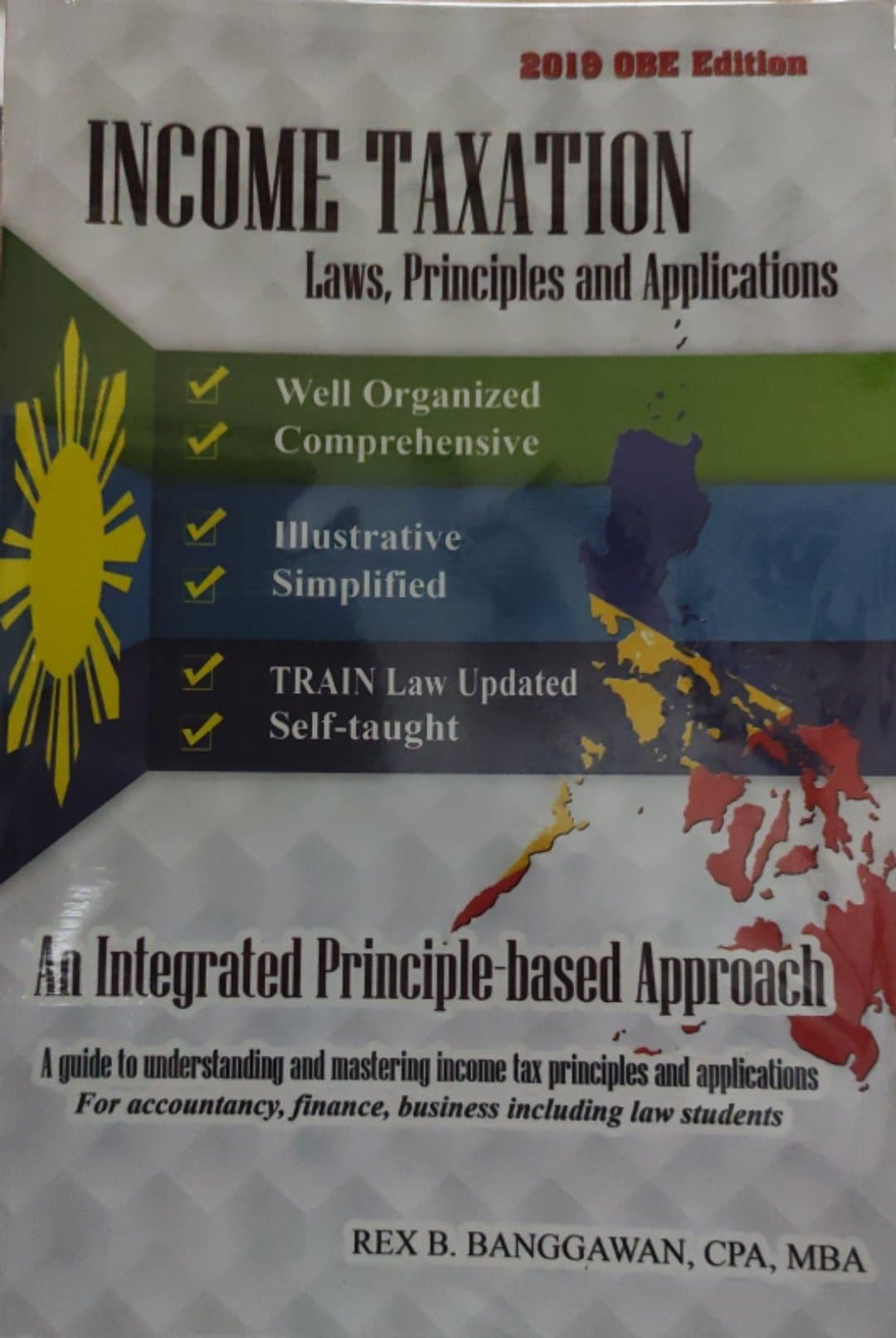 Book cover: Income taxation : laws, principle and applications