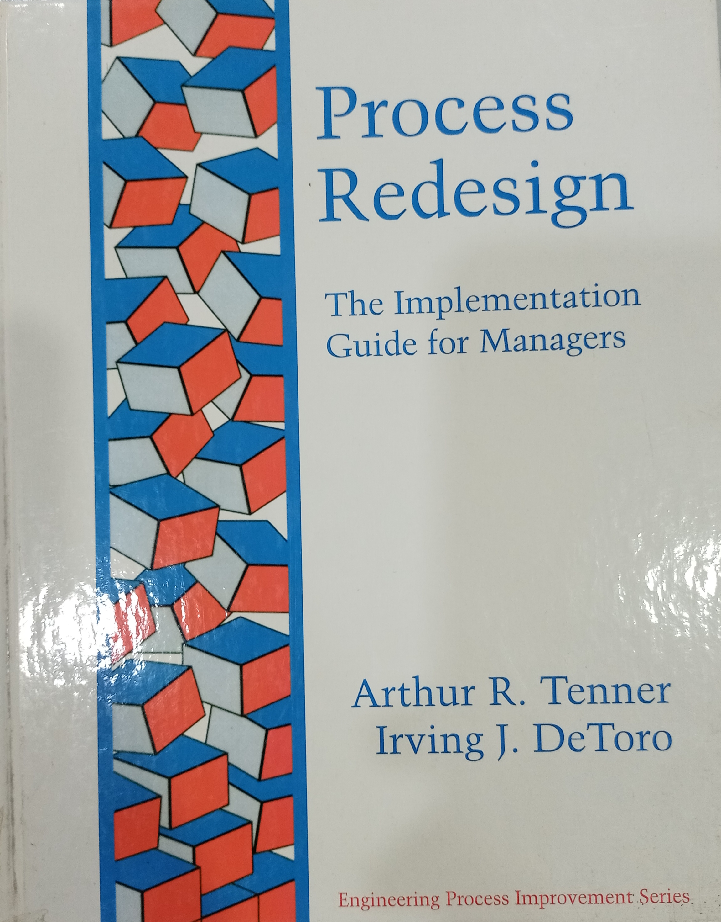 Book cover: Process redesign: the implementation guide for managers