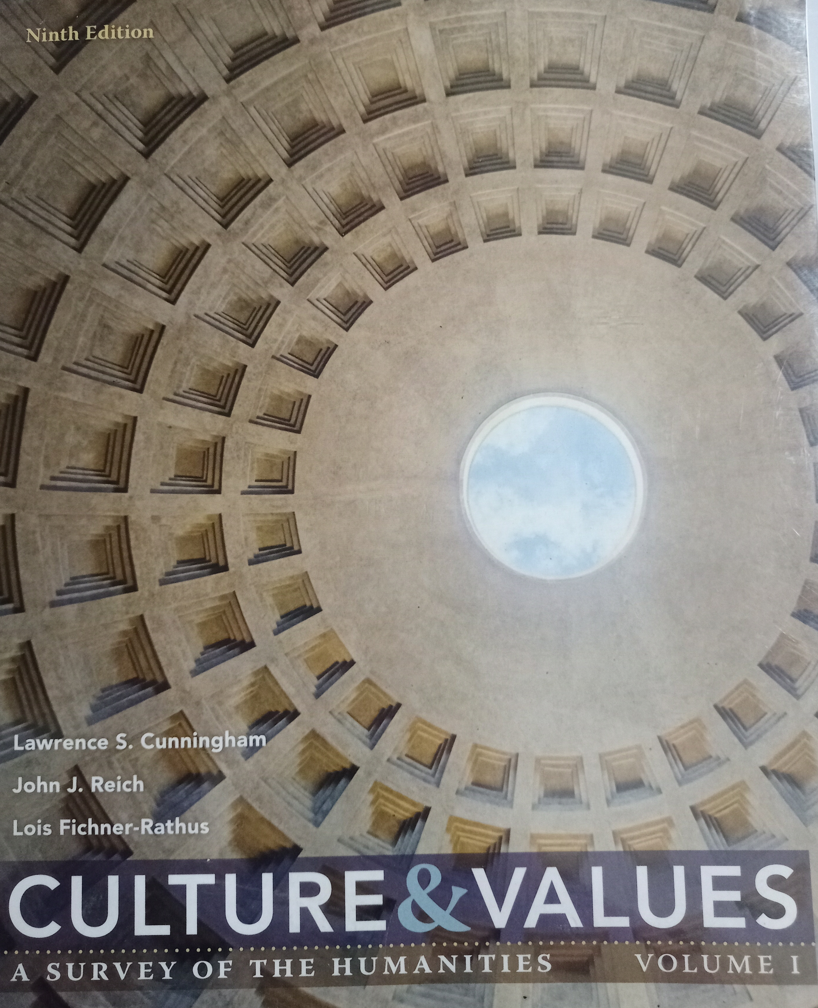 Book cover: Culture & values : a survey of the humanities, volume 1