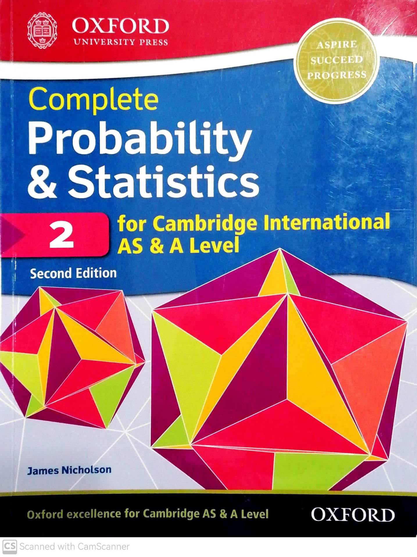 Book cover: Complete probability and statistics 2 : for Campbridge International AS & A level