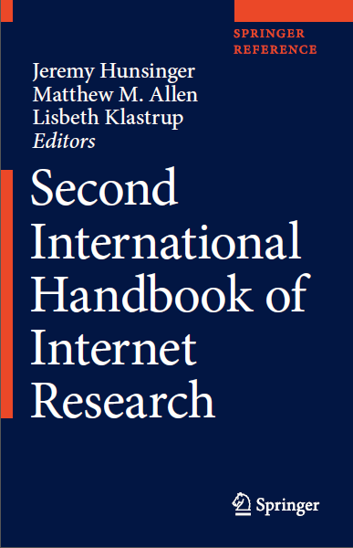 Book cover: Second international handbook of internet research