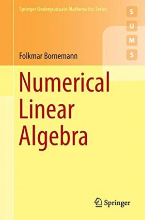 Book cover: Numerical linear algebra : a concise introduction with Matlab and Julia