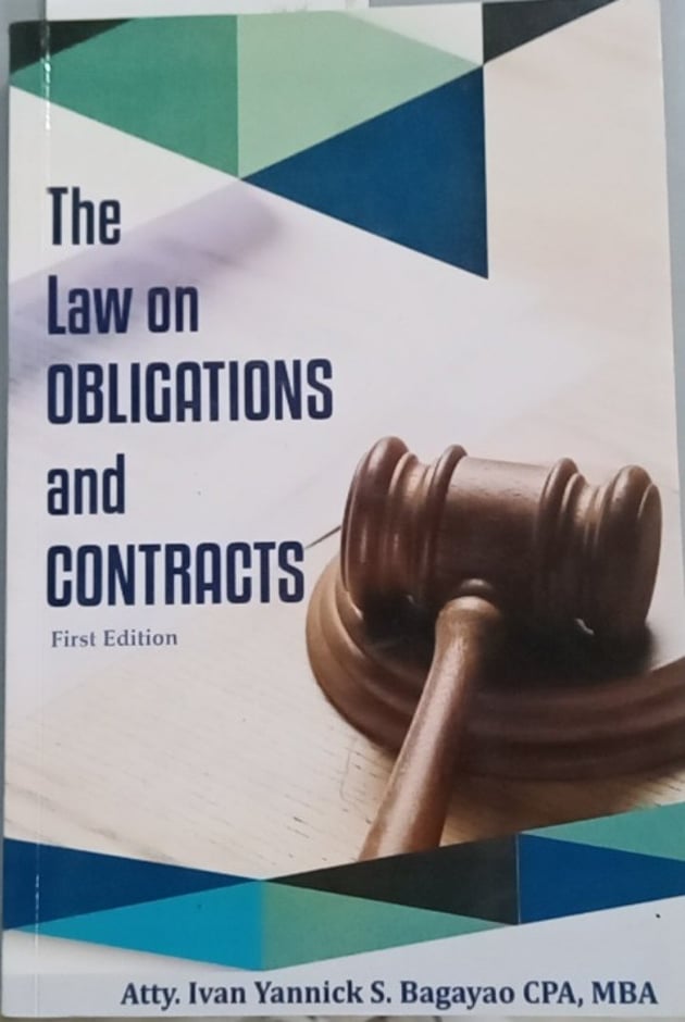 Book cover: Law on obligations and contracts