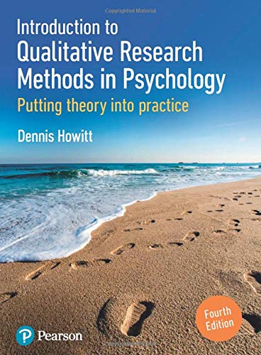 Book cover: Introduction to qualitative research methods in psychology : putting theory into practice
