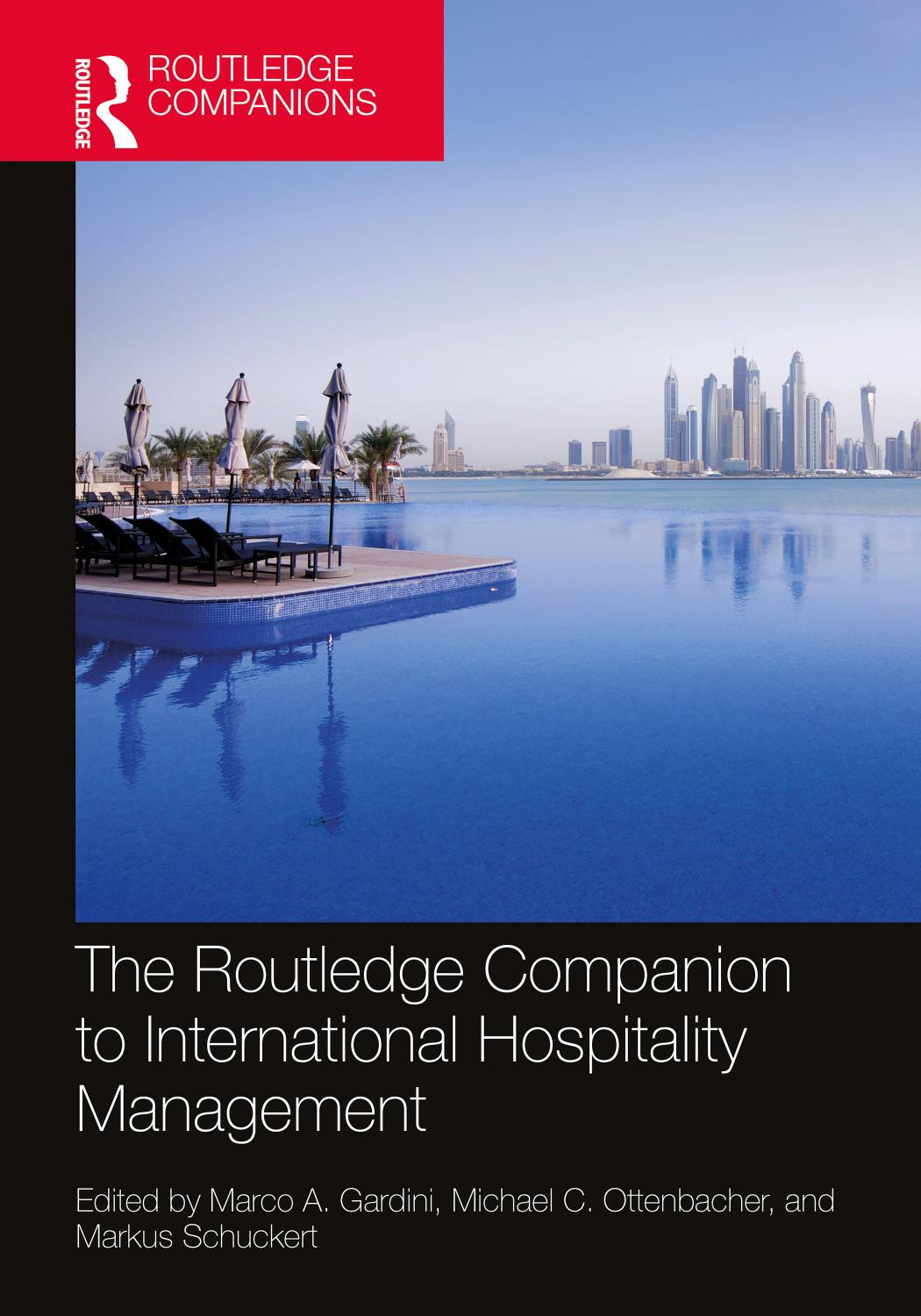 Book cover: The Routledge companion to international hospitality management