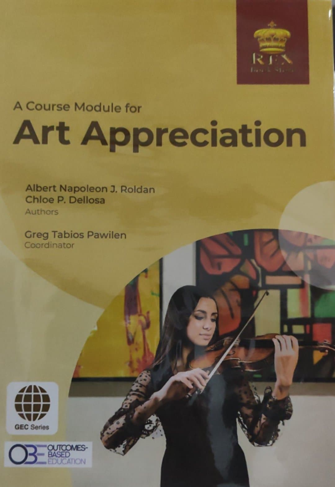 Book cover: A Course module for art appreciation
