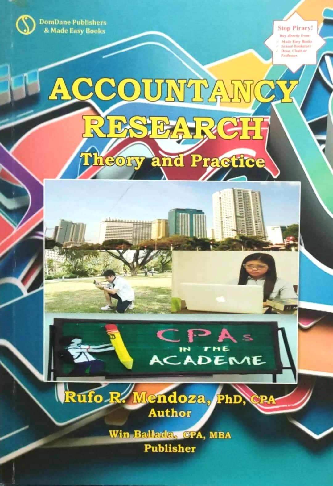 Book cover: Accountancy research: theory and practice.