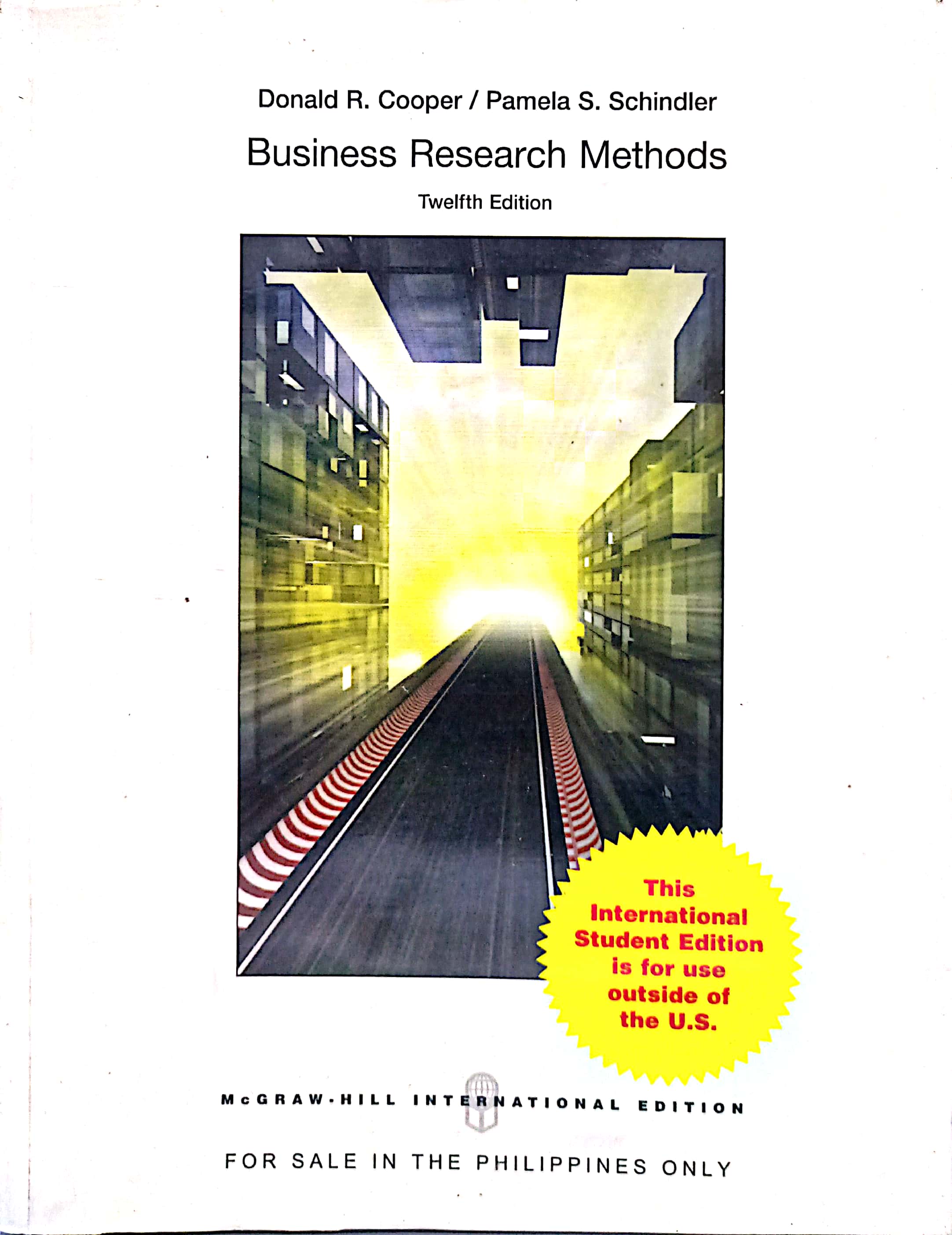 Book cover: Business research methods
