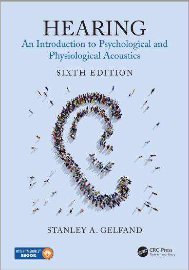 Book cover: Hearing: an introduction to psychological and physiological acoustics