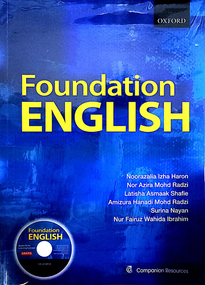 Book cover: Foundation english