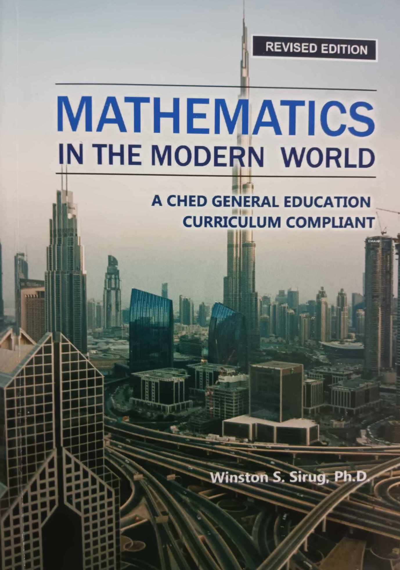Book cover: Mathematics in the modern world : a CHED general education curriculum compliant