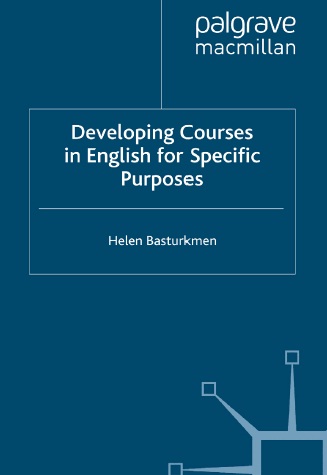 Book cover: Developing courses in english for specific purposes