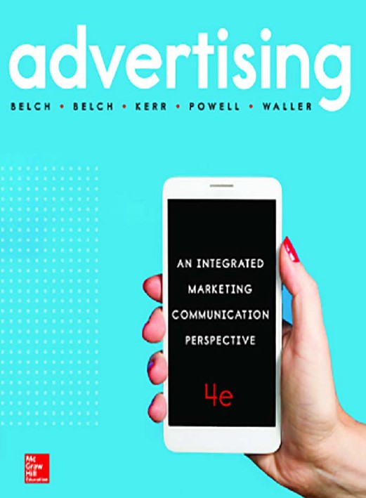 Book cover: Advertising : an integrated marketing communication perspective