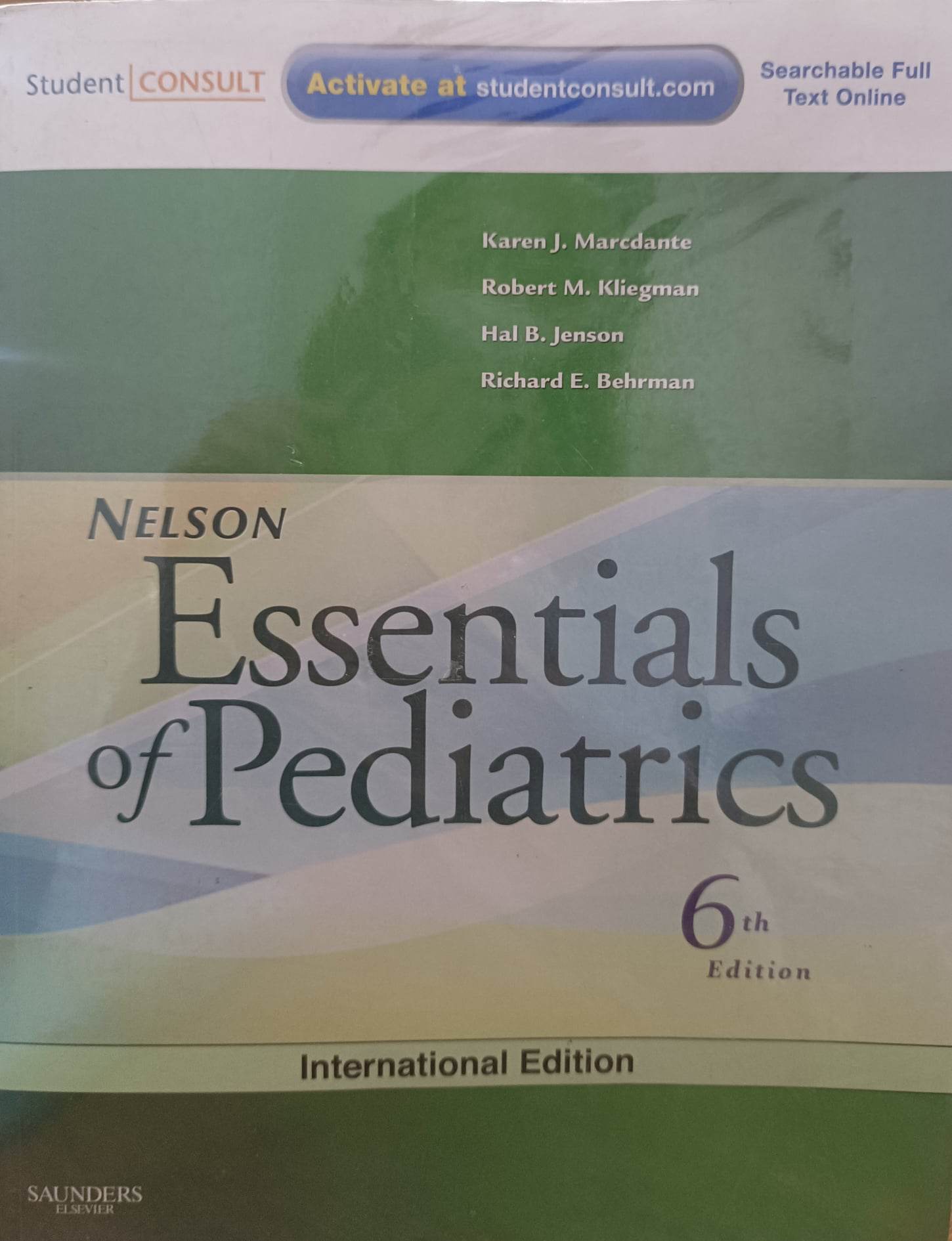 Book cover: Nelson essentials of pediatrics