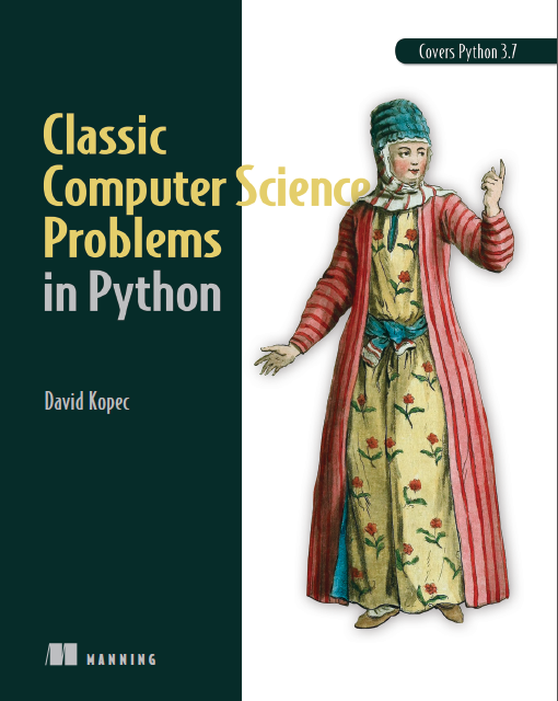 Book cover: Classic computer science problems in Python