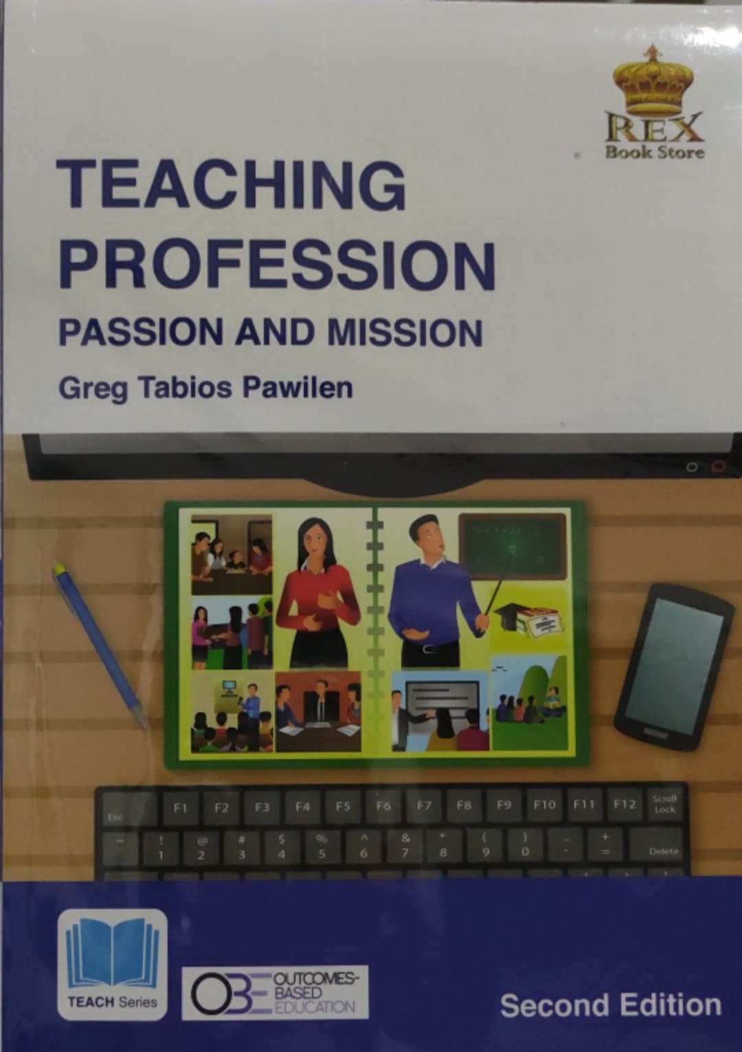 Book cover: Teaching profession passion and mission