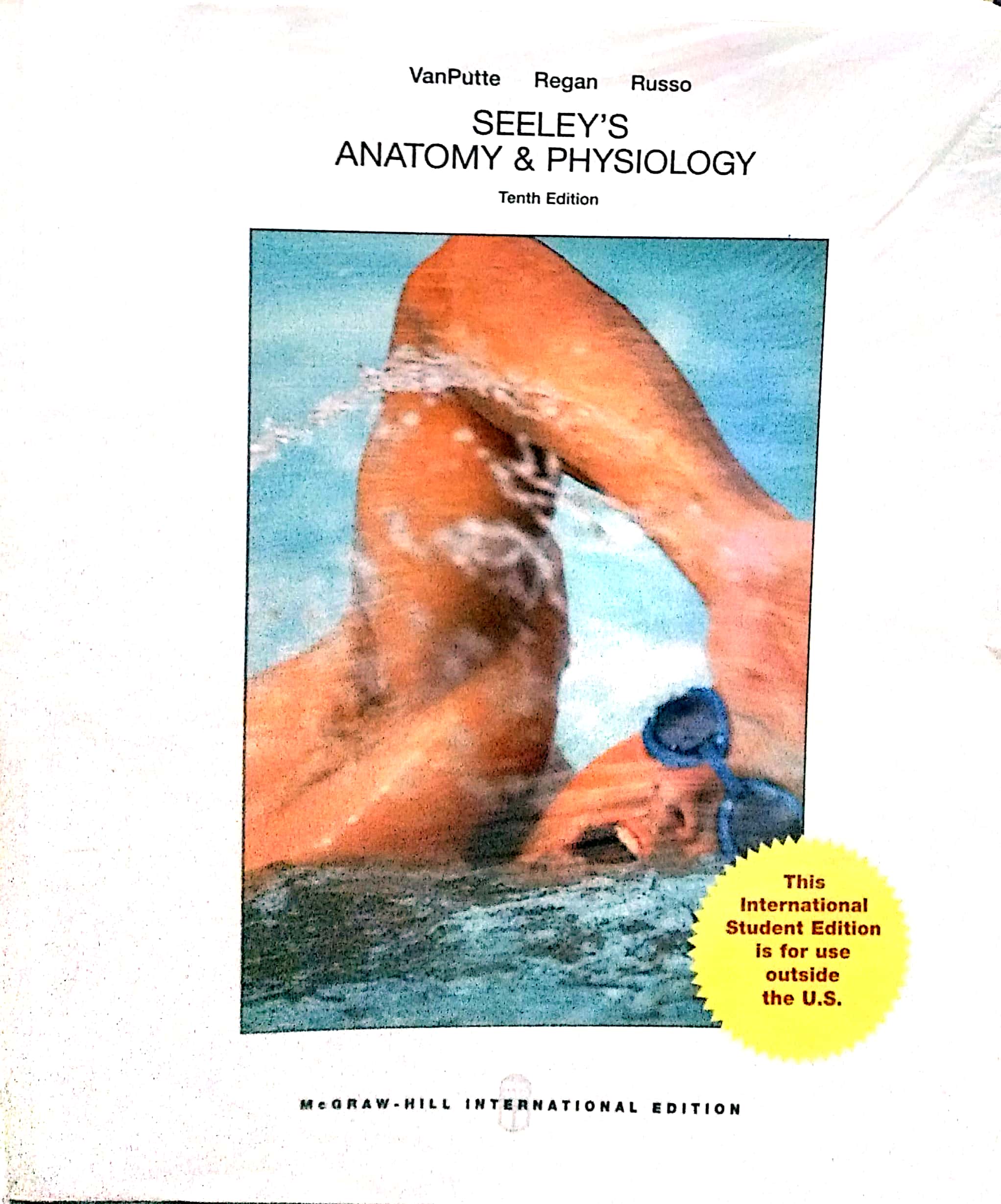 Book cover: Seeley's Anatomy and Physiology