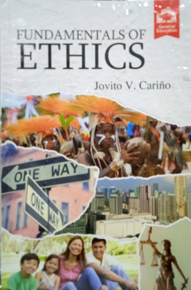 Book cover: Fundamentals of ethics