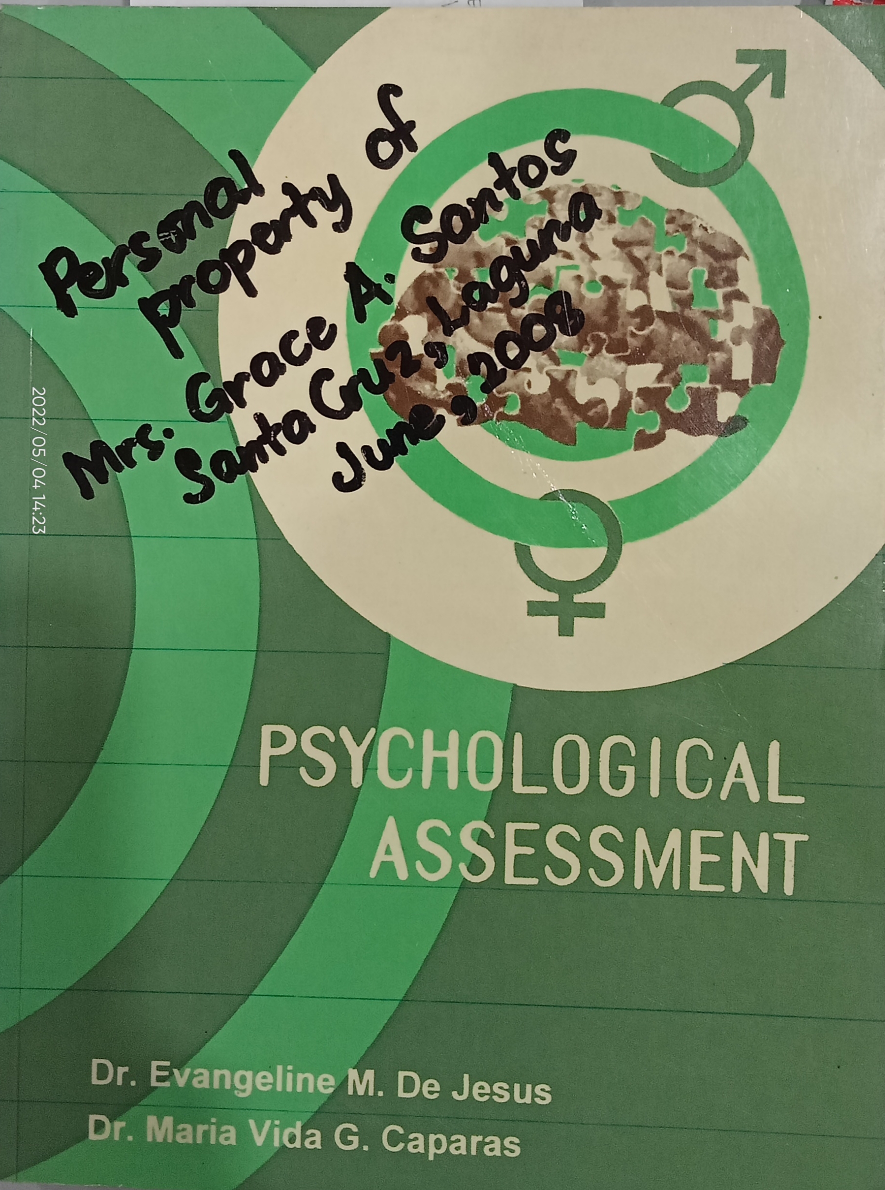 Book cover: Psychological assessment: theory and practice