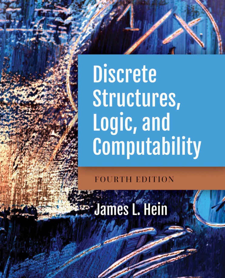 Book cover: Discrete structures, logic, and computability