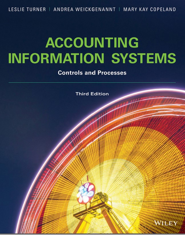 Book cover: Accounting information systems : control and processes